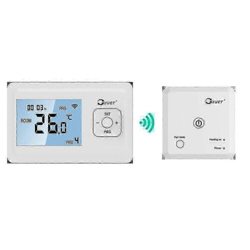 Efficient Wifi Wireless Programmable Room Thermostat with Rf Receiver Hy09rf-wifi Compatible with Smart 1