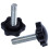 Conjunto de 12 parafusos de aperto robustos com rosca macho M8 x 30 mm e cabeça estrela de 32 mm. 4