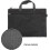 Office Document Sack Men Briefcase Portable Binder A4 File Zipper Sack Black 1 Piece 4