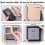 Type 86 Waterproof Wall Electric Socket Shield Waterproof Power Socket, Self-Adhesive Socket Switch Shield 10.8x7.5x12.3cm 4