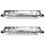 Defrosting Heaters WR51X10055 Refrigerator for Fitting Electrical RCA Freezer 2 Pieces 2