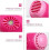 Sèche-cheveux miniature durable pour maison de jeu (rose) 1 pièce, compatible avec Mini 3