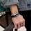 Reliable Braid Leather Bracelet for Men Black 3