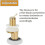 Shower Door Roller Caster Wheel - 8 Pcs Spare Sliding Rollers 23mm 3