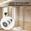 Shower Door Roller Caster Wheel - 8 Pcs Spare Sliding Rollers 23mm 4