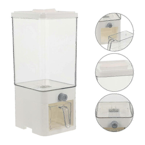 Efficient Rice Dispenser White for Home Use with 3.75L Capacity Storage Container 2