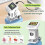 Efficient Microscope for Kids, 1200X Kids Microscope Pocket Portable Microscopes with Photo and Video Function 5