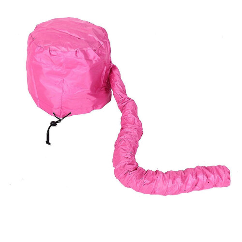 Bonnet de séchage portable rose 2