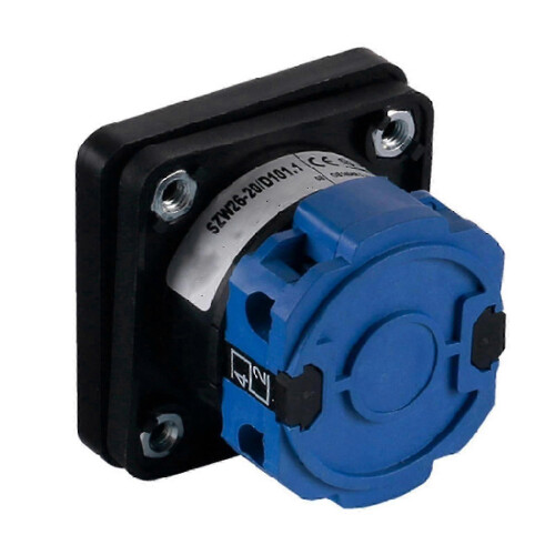 Efficient SZW26-20 660V 20A On-Off-On 3 Positions Rotary Switch Fitting Durable 1
