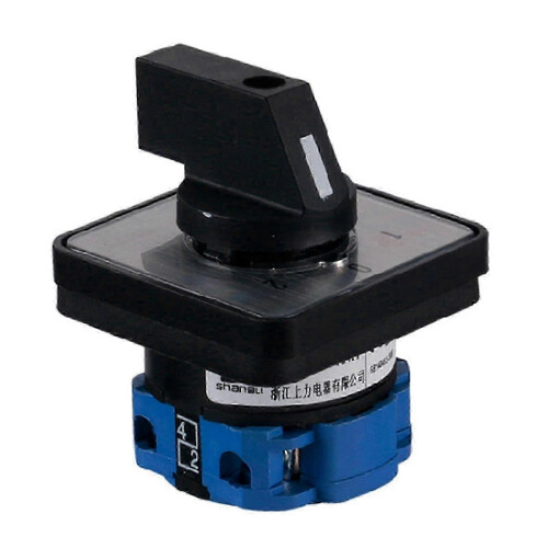 Efficient SZW26-20 660V 20A On-Off-On 3 Positions Rotary Switch Fitting Durable 2