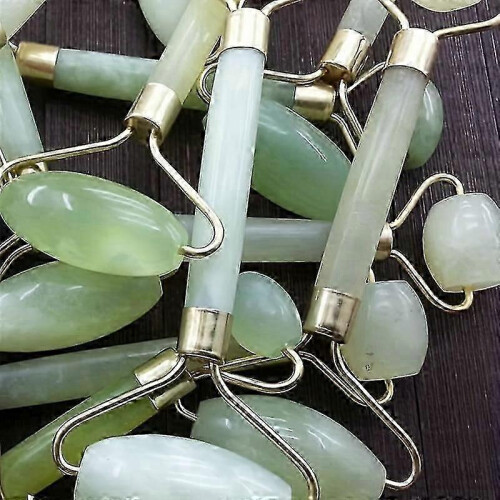 Roller Jade Massage Facial Massage Jade Push για άνδρες και γυναίκες, καθημερινή περιποίηση δέρματος 1