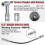 Kit de graissage complet comprenant 9 raccords de graissage rapides et accessoires de lubrification. 3