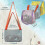Efficient 3 Pack Mesh Beach Sack for Kids with Shell Collecting Features 4