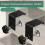 Efficient Rustproof Anti-slip Drawer Fixing Clips Installation Clamps Woodworking Accessories 2 Pieces 2