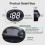 Velocímetro HUD GPS com display frontal de 2,7 polegadas, bússola e alarme de excesso de velocidade para todos os veículos. 4