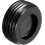 Motor Brush Shield Caps - 13mm O.D., 7mm I.D., 5mm Thickness, Plastic Universal Thread Black 3