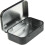 Efficient Rectangular Metal Hinged Tins Containers for Home Storage (Black) 20 Pcs 4