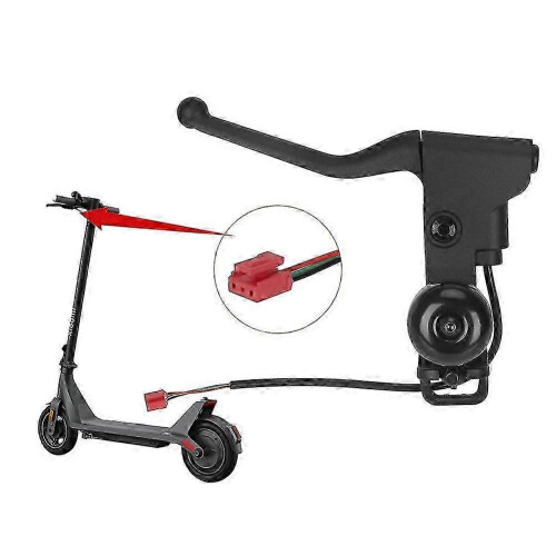 Poignée de frein robuste et compatible avec la trottinette électrique Xiaomi 4 Lite (2e génération), avec sonnette intégrée. 1