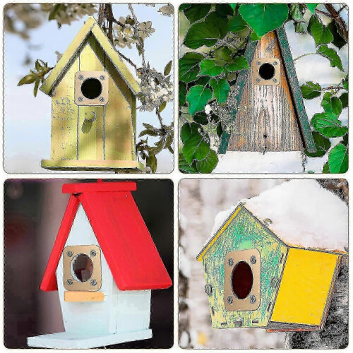 Bluebird House Predator Guards, 8-pack koperen gatbeschermers 2