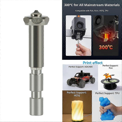 Efficiënte nozzle van gehard staal voor Anycubic Kobra 3 Max 3D-printeraccessoire 2