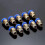 Male Threaded Air Pipe Push-In Pneumatic Quick Coupler (3mm, PC6) 10PCS 4