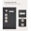 Wall-Mounted Mailbox - Metal - Black - Lockable Design with Newspaper Holder and Viewing Windows 5