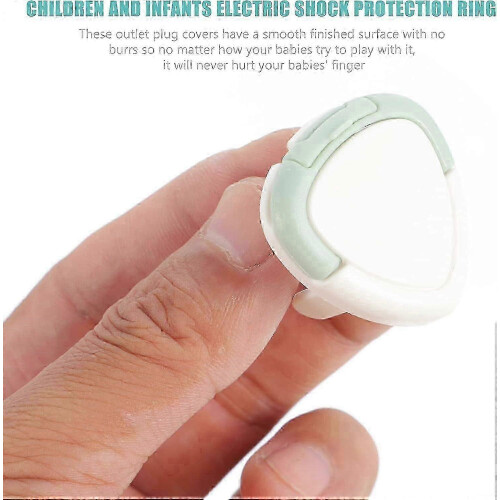 24Pcs Socket Protective Shield Electrical Outlet Plugs Secure Plug Children Safe Outlet Plug Plastic Socket Protector Plug Covers 2