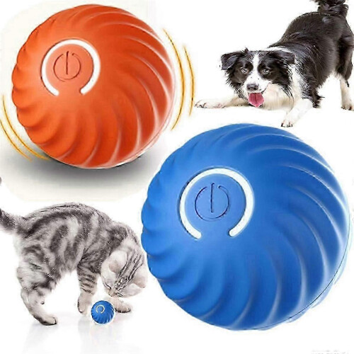 Bola eletrônica eficiente para cães, compatível com bola inteligente que se move automaticamente, bola rolante para cães e filhotes. 1