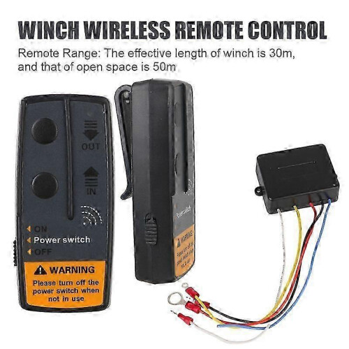 Efficiënte 2.4G 12V 24V elektrische lier schakelaar controller afstandsbediening 2