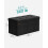Foldable Small Storage Ottoman - Fabric - Ink Black - Multi-Functional Footrest with 300 kg Load Capacity 7