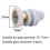 Efficient Shower Door Wheels 25mm Shower Door Rolls 4PCS 2
