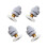 Efficient Shower Door Wheels 25mm Shower Door Rolls 4PCS 3