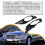 Efficient Compatible with Mercedes E Class W211 2006~2009 Front Bumper Fog Lightweight Frame 4
