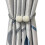 Lot de 2 attaches magnétiques robustes pour rideaux, avec perles. 2