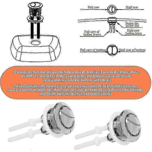 Efficient Compatible with Wall Dual Flush Buttons 38mm Hung Toilet Cistern 2