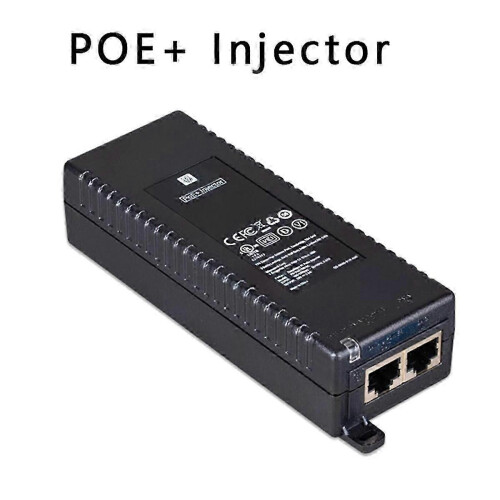 Gigabit POE Injector Έξοδος Συσκευής 1000M 30w Τυπικό Τροφοδοτικό 1