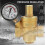 Brass Adjustable Water Pressure Reducer with Gauge for Home Use 3