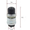 Durable 50A 12V DC Push Button Waterproof Auto Boat Engine Start Heavy Duty Starter Ignition Switch Boot On-Off 3