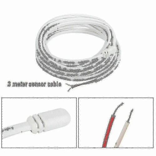 Electrical Underfloor Heating Thermostat Temperature Control Switch + Sensor Cable 2
