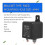 12V 200A Split Charge Relais - 4-pins, zware uitvoering voor auto's 2