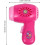 Sèche-cheveux miniature durable pour maison de jeu (rose) 1 pièce, compatible avec Mini 4