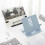 Portable Adjustable Angle Metal Eye Protective Reading Shelf Lightweight Blue) 1Pcs 3