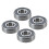 4 τεμάχια ρουλεμάν 6001Rs 28mm X 12mm X 8mm για σκούτερ 2