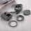 Effizientes Schwarz- oder 6/5-Muster mit 52-mm-UV-Linse, Schwarz, 1 Loch 5