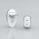 Campanello wireless affidabile con telecomando, suono "Ding Dong". 5