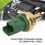 Sensor de temperatura do líquido de arrefecimento robusto e preciso, código 9655414180, compatível com os modelos Peugeot 308, 406, 407 e 508. 4