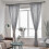 Efficient Curtain Rings with Clips - Metal Bronze Curtain Hook 40PCS 4