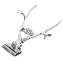 Hair Trimmer Manual Hair for Dog Grooming Clipper Silver