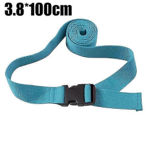 Blue Quick-Release Yoga Belt - Convenient Accessories for Yoga Practice 1