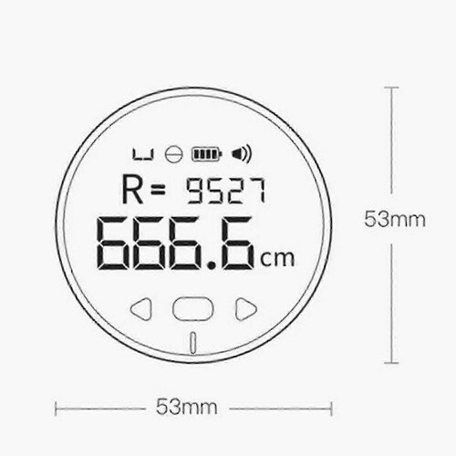 Digital Electronic Tape Measure: LCD Display, Type-c Rechargeable Length Measuring Tool 1